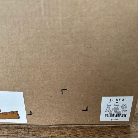 J. Crew Men's Lace Up Driving Moccasin Brown Leather Loafers - Picture 8 of 9